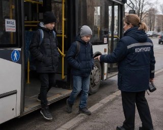 Контролер оштрафован за незаконную высадку несовершеннолетних из автобуса